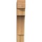 Ekena Millwork Westlake Block Rough Sawn Bracket, Western Red Cedar, 6"W x 24"D x 32"H BKT06X24X32WTL05RWR - alternate 4